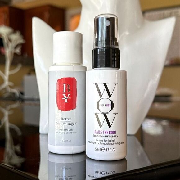 NEW Volumizing Hair Care Bundle Color WOW Raise the Root Spray & BNY Conditioner - Picture 2 of 10
